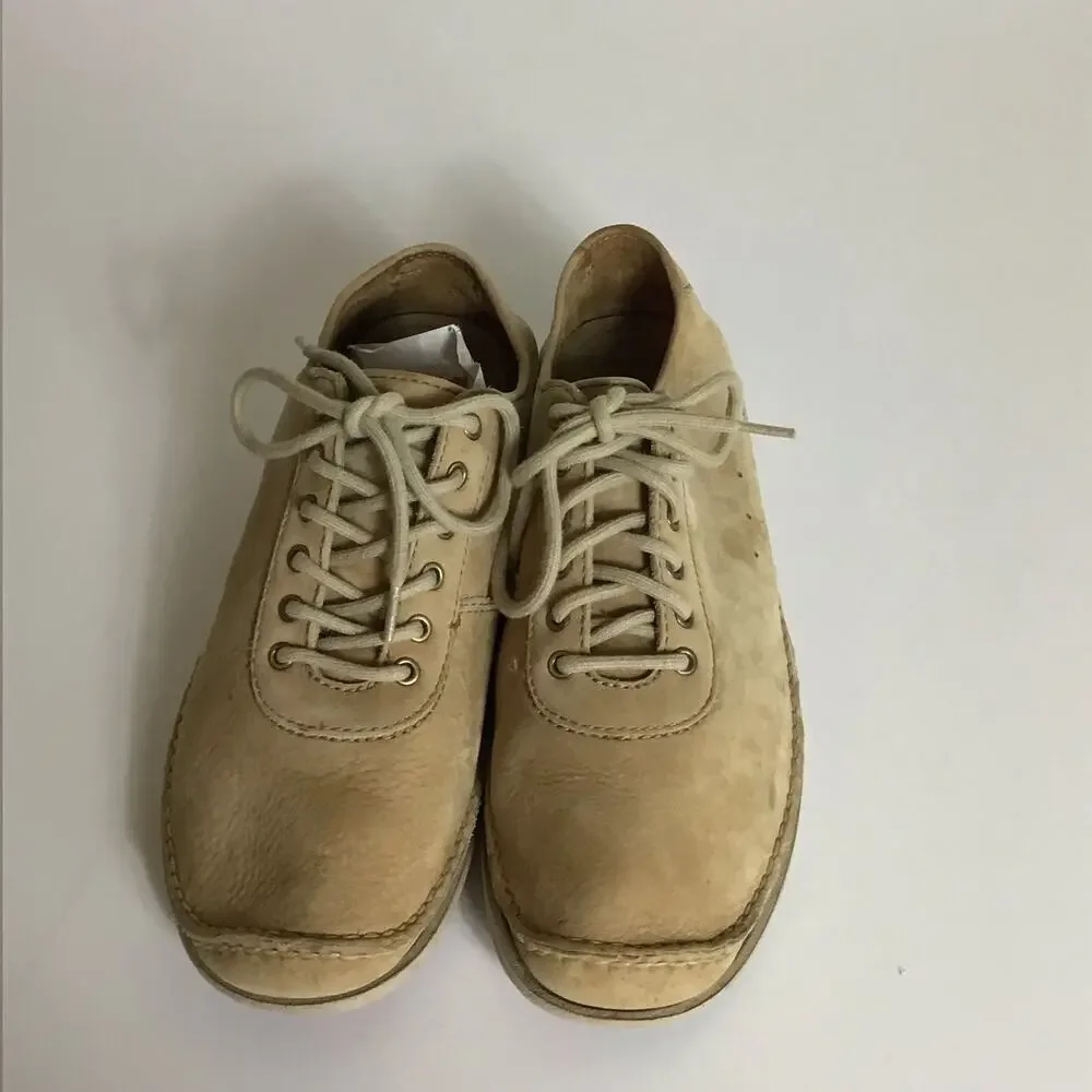 Dexter Men’s  Shoes Tan Leather  Comfort Tie up Shoes  Size 9M EUC Gorpcore